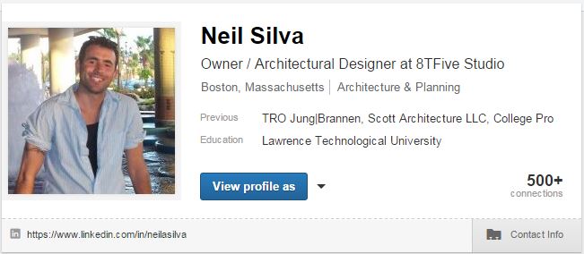 LinkedIn Profile - Neil Silva